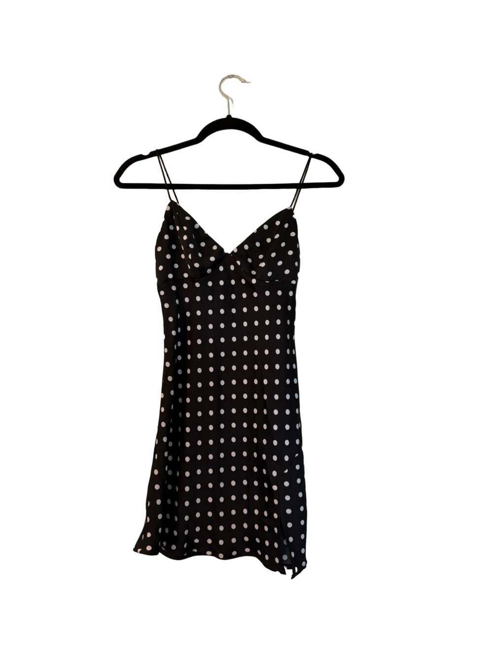 Petal + Pup Polka Dot Slip Mini Dress